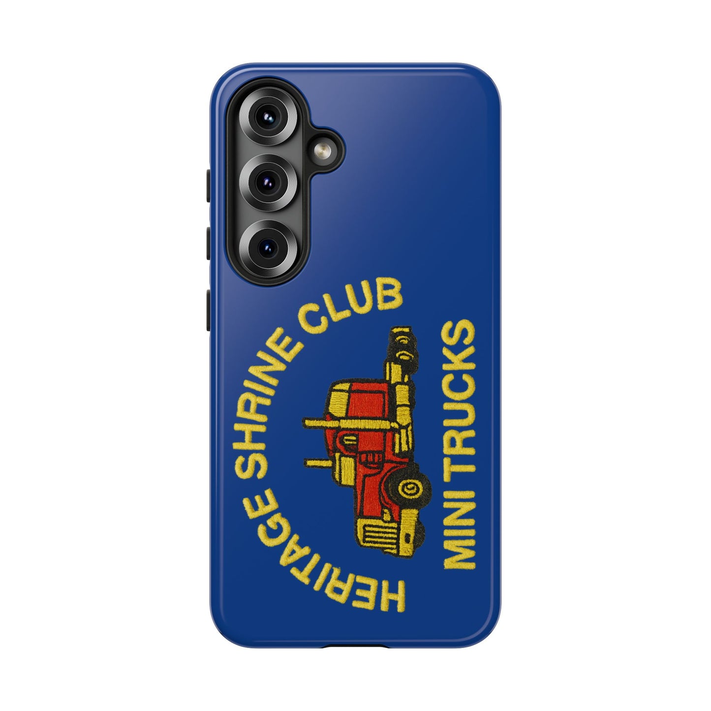 Heritage Shrine Club Mini Trucks Phone Case, Tough Phone Cover, Heritage Shrine Club Gift, Retro Truck Accessories, Car Enthusiast Case
