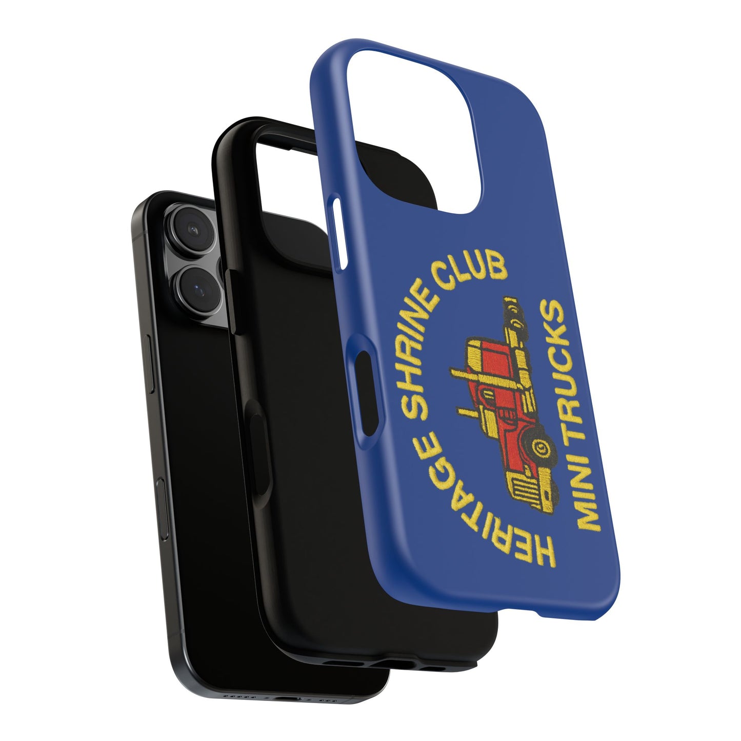 Heritage Shrine Club Mini Trucks Phone Case, Tough Phone Cover, Heritage Shrine Club Gift, Retro Truck Accessories, Car Enthusiast Case