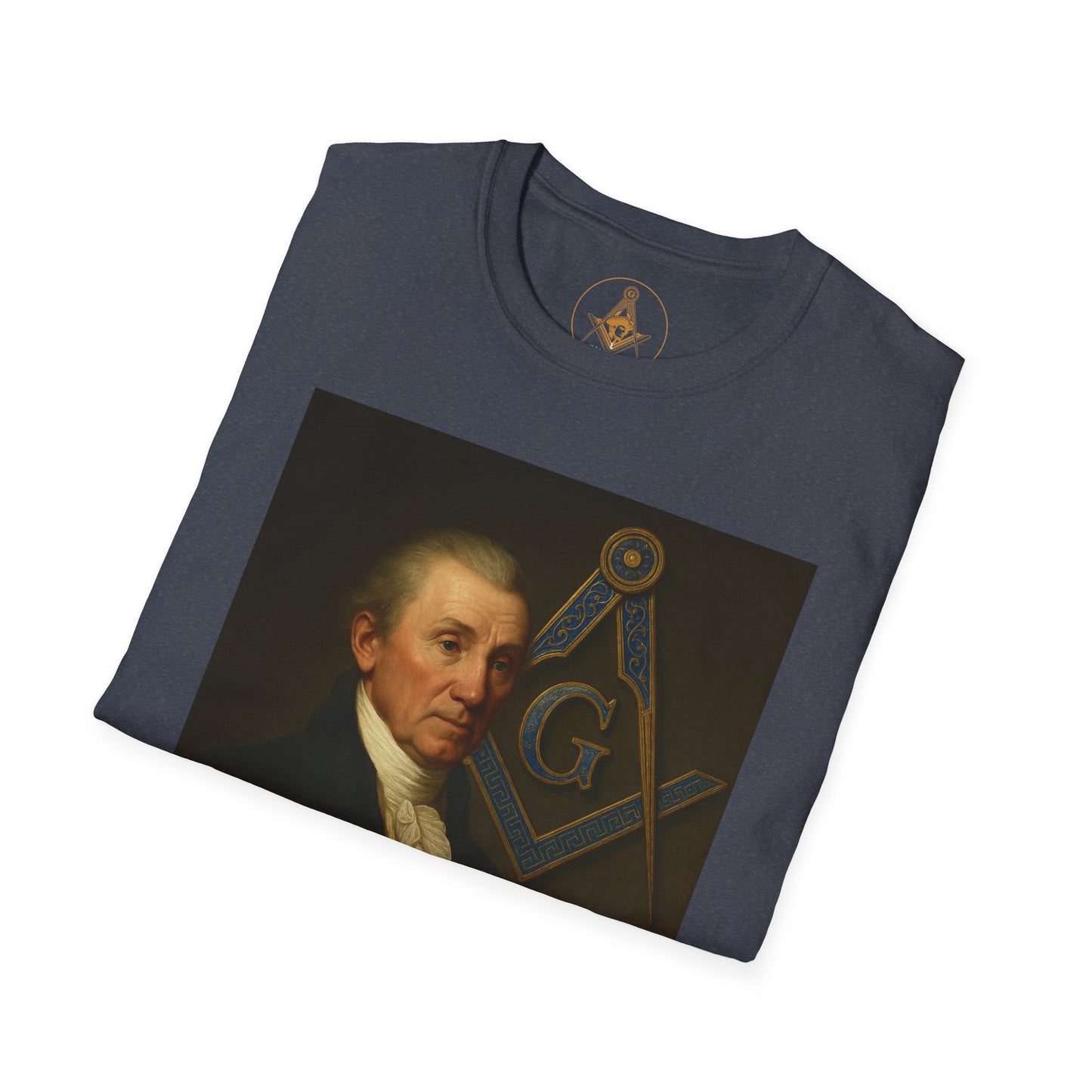 James Monroe Masonic Unisex T-Shirt | Masonic Apparel, Gift for Freemasons, Classic Graphic Tee, Unique Masonic Shirt, Lodge Meeting Wear