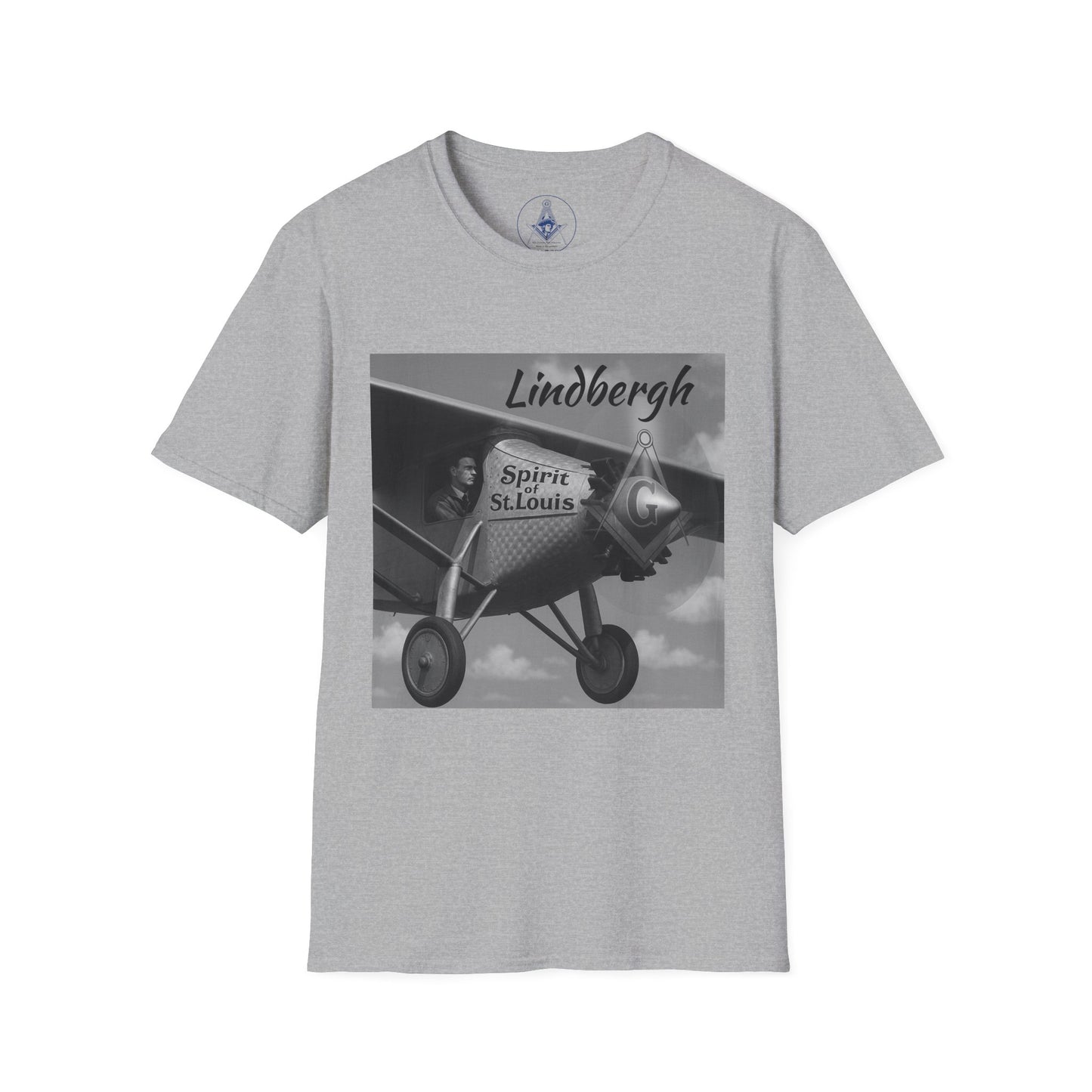 Vintage Airplane Graphic T-Shirt, Retro Pilot Tee, Unisex Aviation Shirt, Gift for Aviation Enthusiasts, Spirit of St. Louis Merch