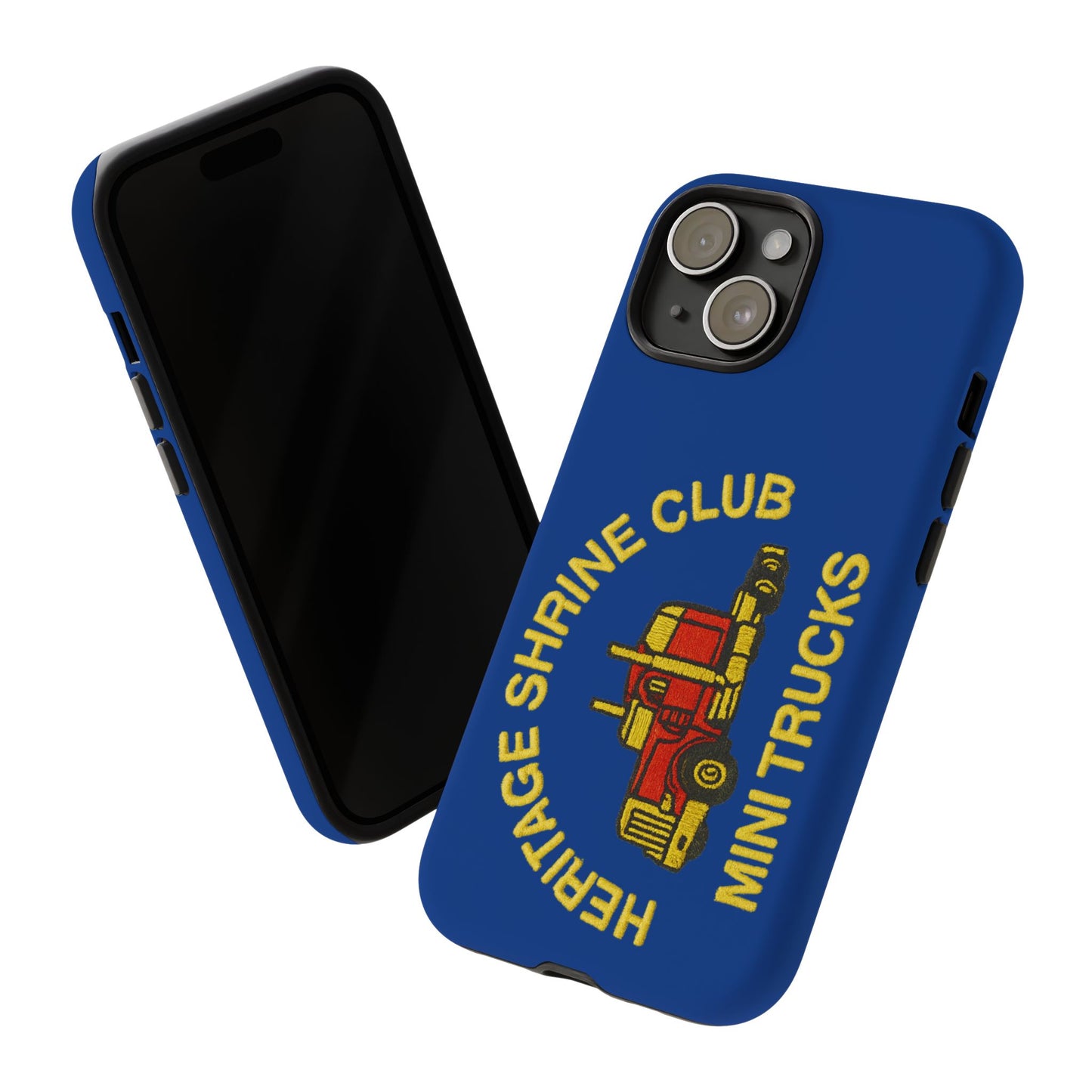 Heritage Shrine Club Mini Trucks Phone Case, Tough Phone Cover, Heritage Shrine Club Gift, Retro Truck Accessories, Car Enthusiast Case