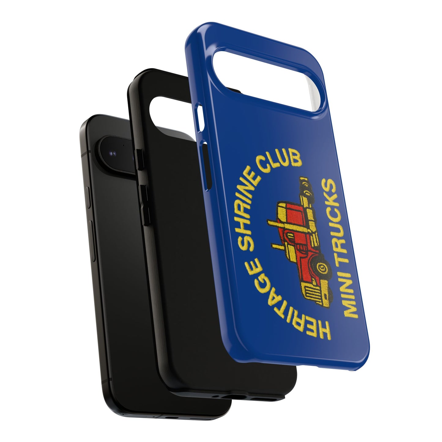 Heritage Shrine Club Mini Trucks Phone Case, Tough Phone Cover, Heritage Shrine Club Gift, Retro Truck Accessories, Car Enthusiast Case