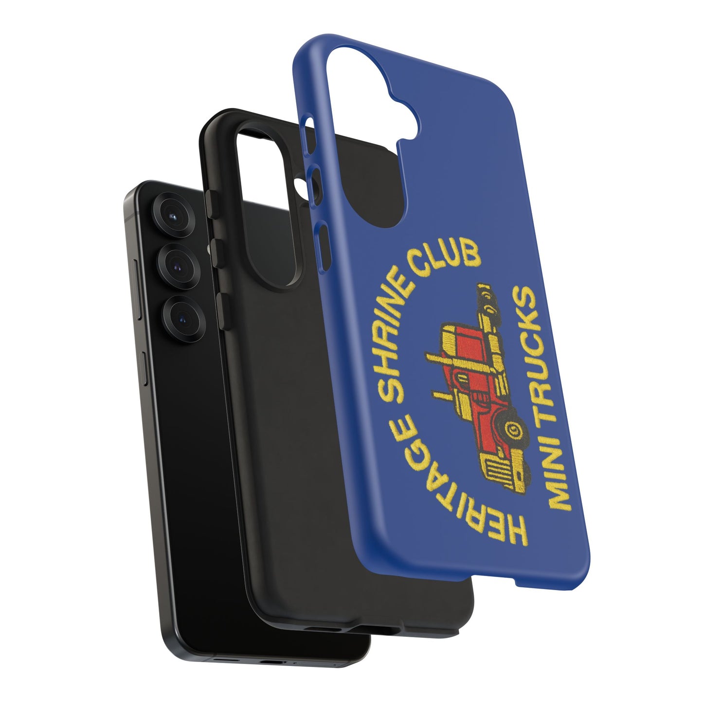 Heritage Shrine Club Mini Trucks Phone Case, Tough Phone Cover, Heritage Shrine Club Gift, Retro Truck Accessories, Car Enthusiast Case