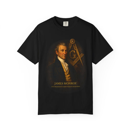 James Monroe – Brother in Masonry | Historic Portrait T-Shirt
