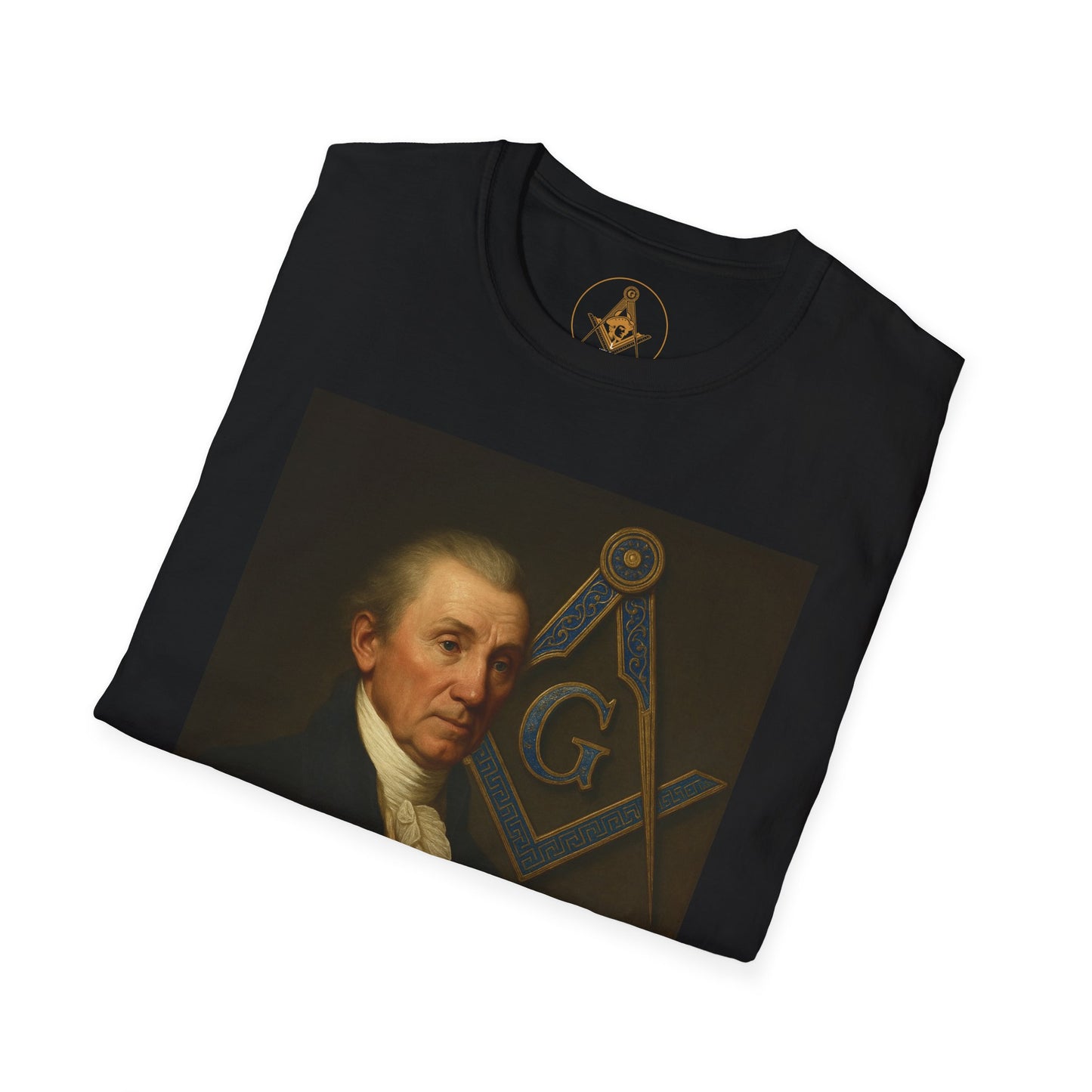 James Monroe Masonic Unisex T-Shirt | Masonic Apparel, Gift for Freemasons, Classic Graphic Tee, Unique Masonic Shirt, Lodge Meeting Wear