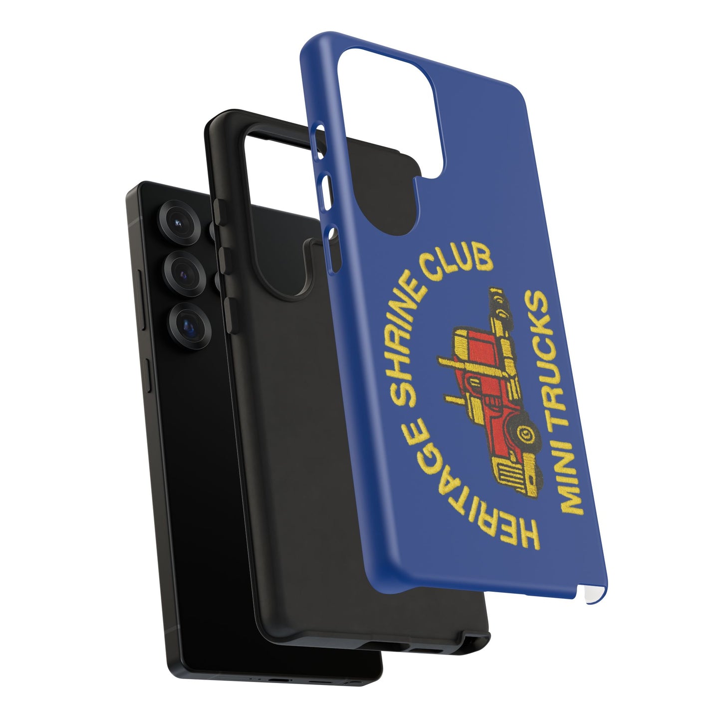 Heritage Shrine Club Mini Trucks Phone Case, Tough Phone Cover, Heritage Shrine Club Gift, Retro Truck Accessories, Car Enthusiast Case