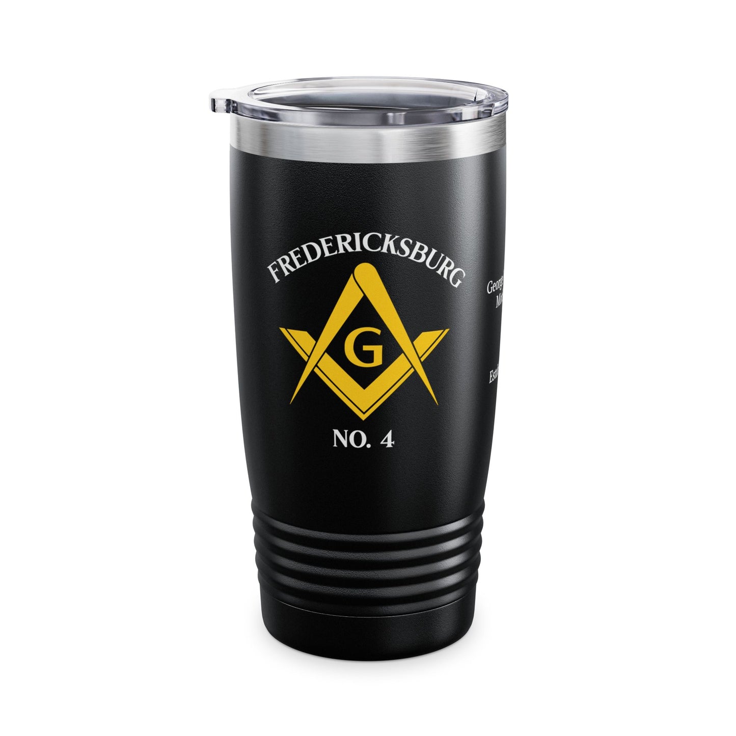 Fredericksburg Ringneck Tumbler - 20oz Masonic Travel Mug