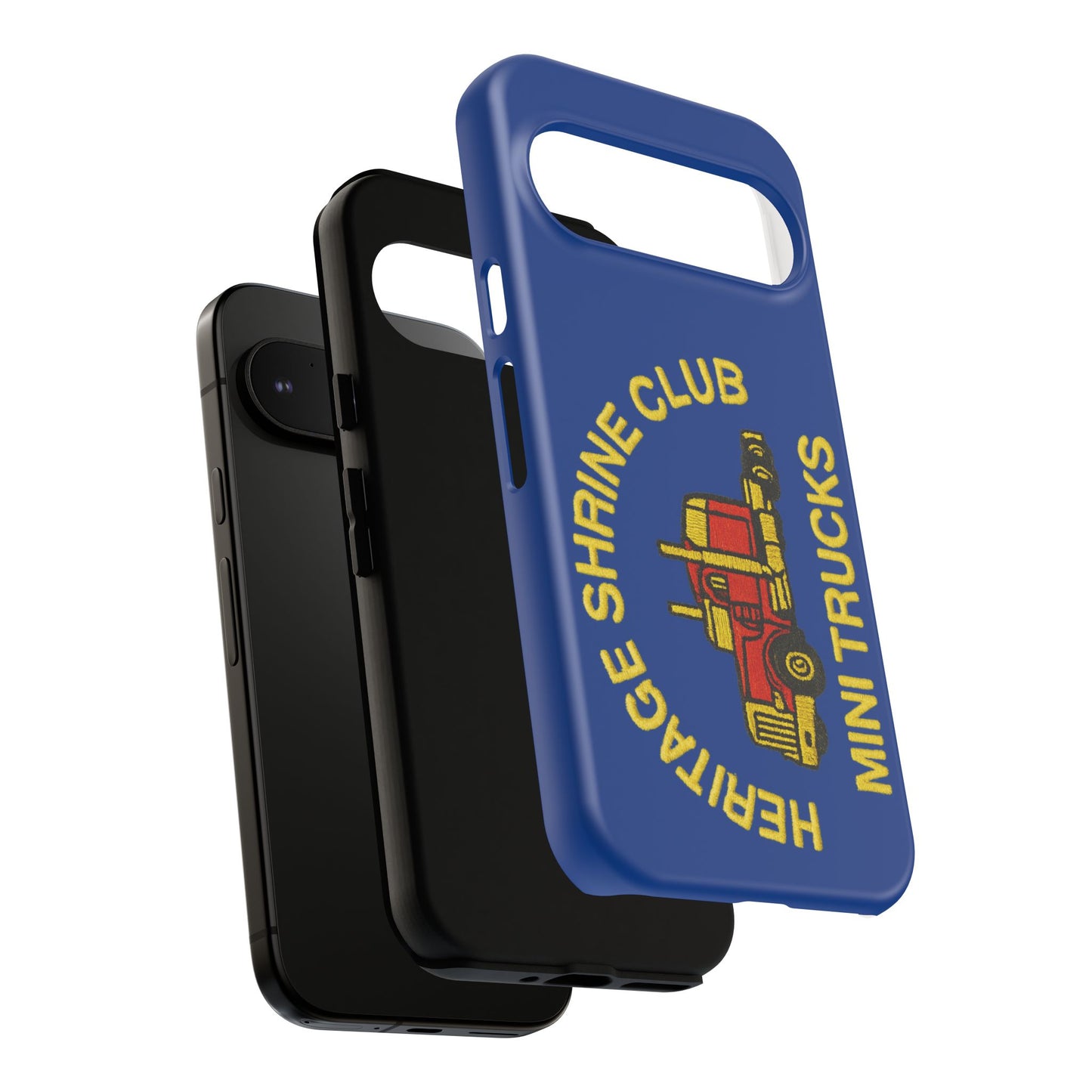 Heritage Shrine Club Mini Trucks Phone Case, Tough Phone Cover, Heritage Shrine Club Gift, Retro Truck Accessories, Car Enthusiast Case