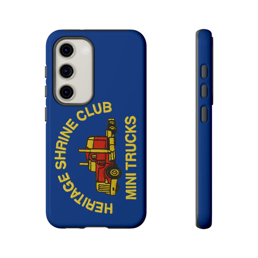 Heritage Shrine Club Mini Trucks Phone Case, Tough Phone Cover, Heritage Shrine Club Gift, Retro Truck Accessories, Car Enthusiast Case
