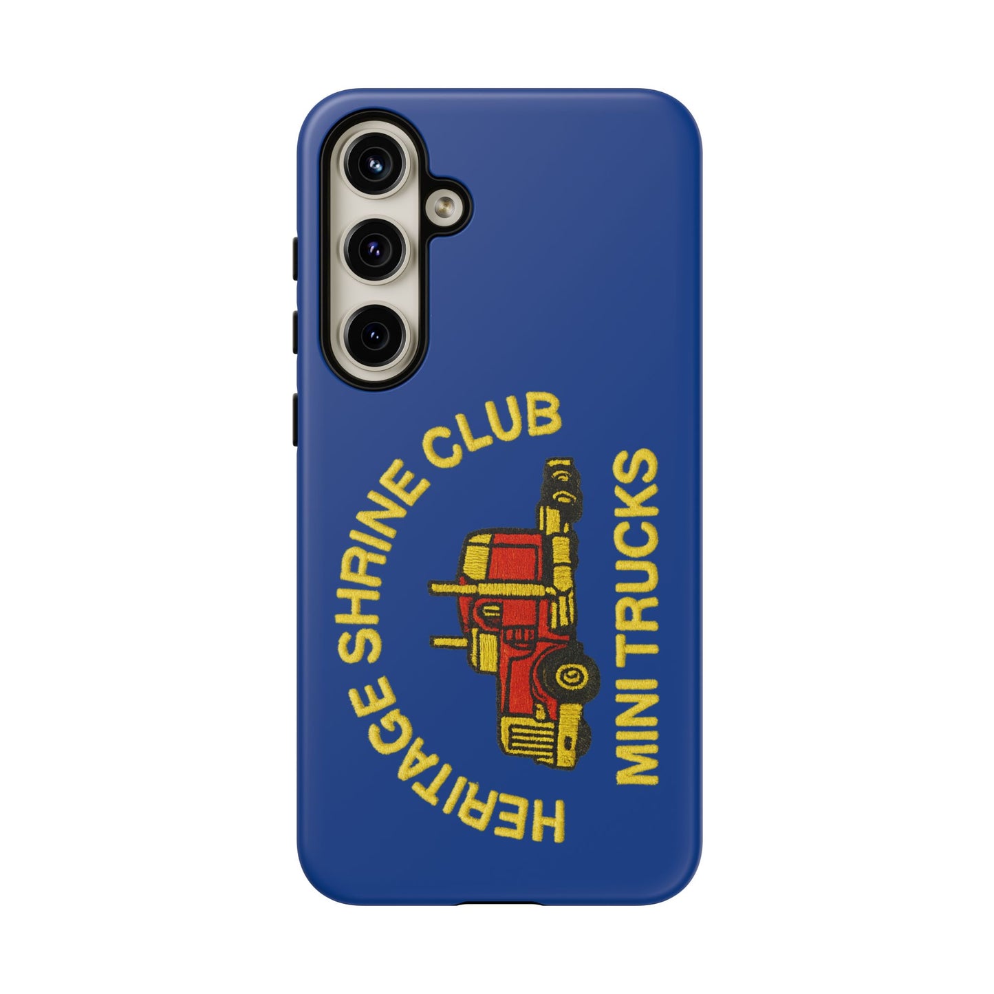 Heritage Shrine Club Mini Trucks Phone Case, Tough Phone Cover, Heritage Shrine Club Gift, Retro Truck Accessories, Car Enthusiast Case