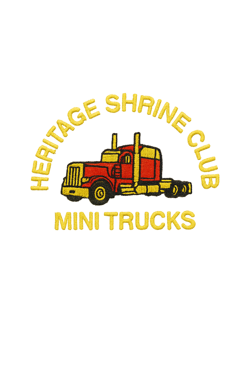 Heritage Shrine Club Logo Embroidered Unisex Polo Shirt, Casual Shirt,