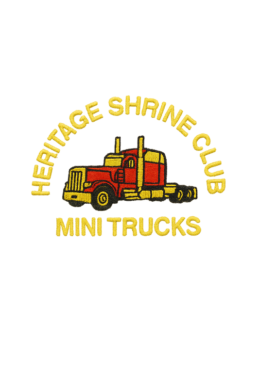 Heritage Shrine Club Logo Embroidered Unisex Polo Shirt, Casual Shirt,