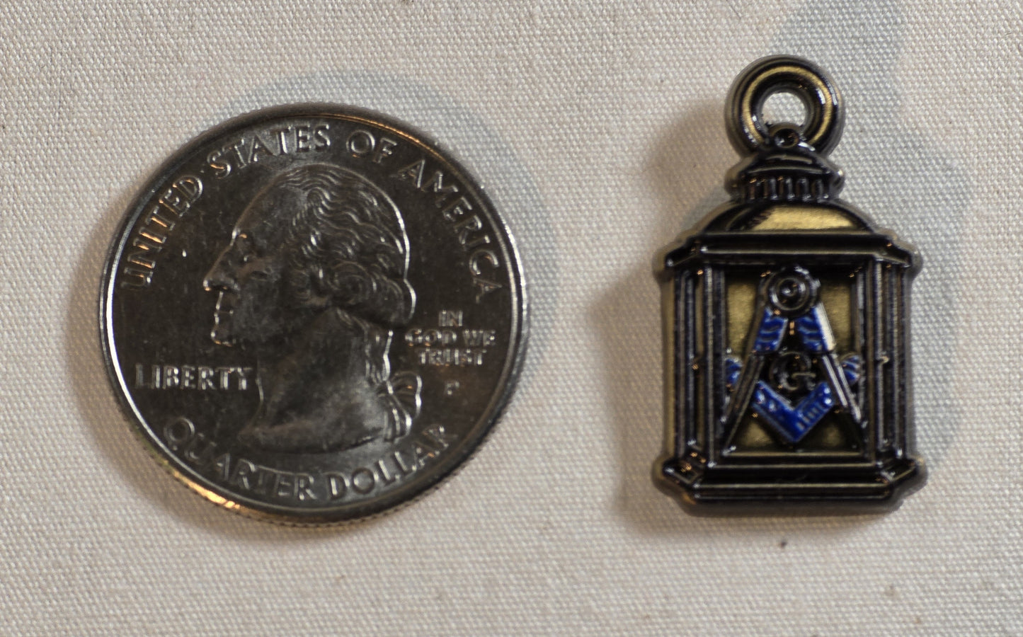 Masonic Lantern “Light in Liberty” Lapel Pin