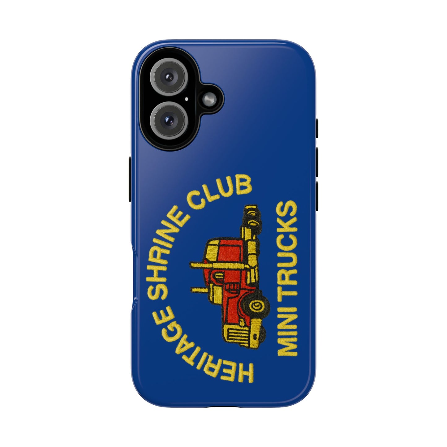Heritage Shrine Club Mini Trucks Phone Case, Tough Phone Cover, Heritage Shrine Club Gift, Retro Truck Accessories, Car Enthusiast Case