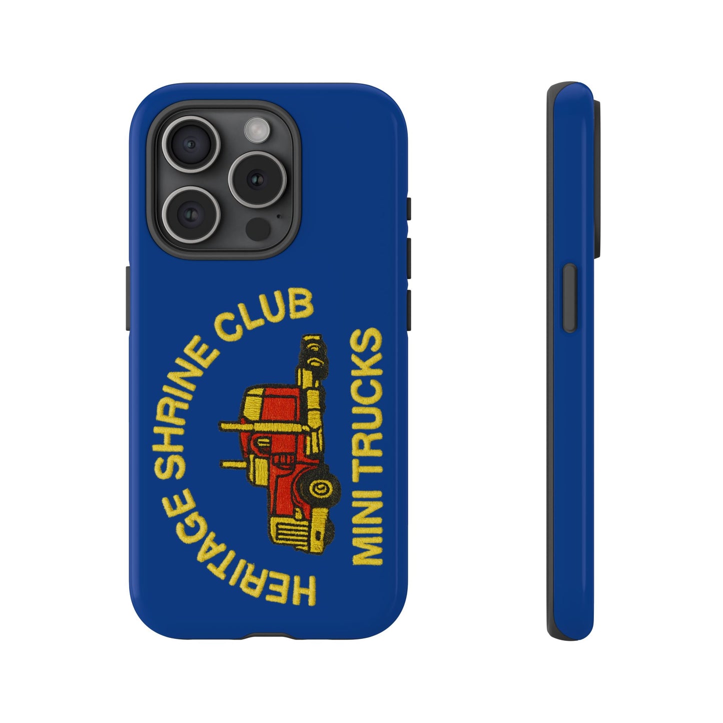 Heritage Shrine Club Mini Trucks Phone Case, Tough Phone Cover, Heritage Shrine Club Gift, Retro Truck Accessories, Car Enthusiast Case