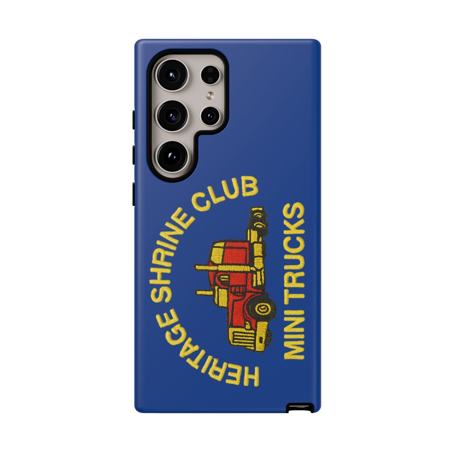 Heritage Shrine Club Mini Trucks Phone Case, Tough Phone Cover, Heritage Shrine Club Gift, Retro Truck Accessories, Car Enthusiast Case