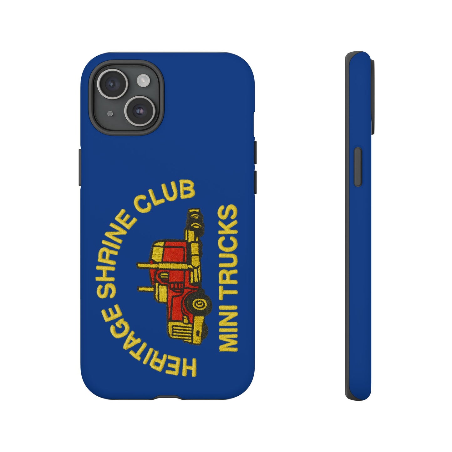 Heritage Shrine Club Mini Trucks Phone Case, Tough Phone Cover, Heritage Shrine Club Gift, Retro Truck Accessories, Car Enthusiast Case