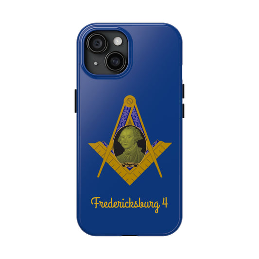 Fredericksburg 4 Masonic Tough Phone Case - Durable Protection for Freemasons