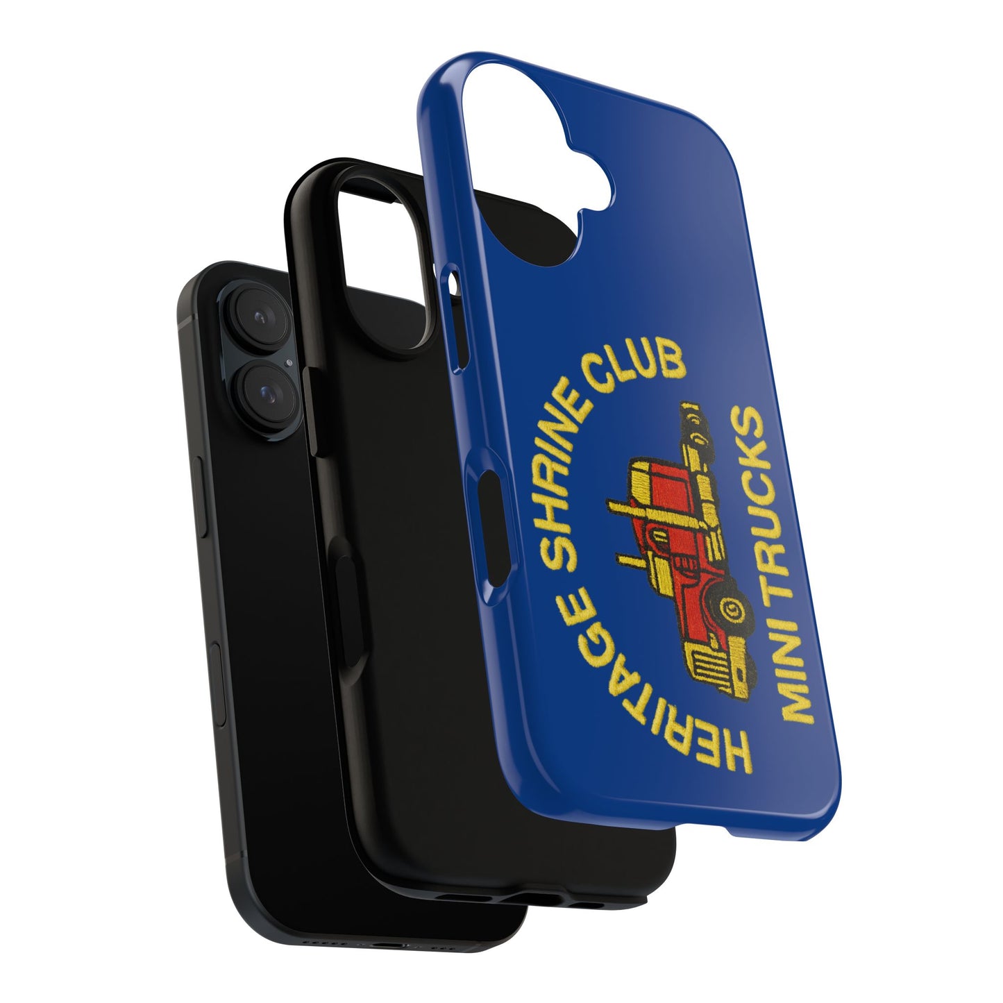 Heritage Shrine Club Mini Trucks Phone Case, Tough Phone Cover, Heritage Shrine Club Gift, Retro Truck Accessories, Car Enthusiast Case