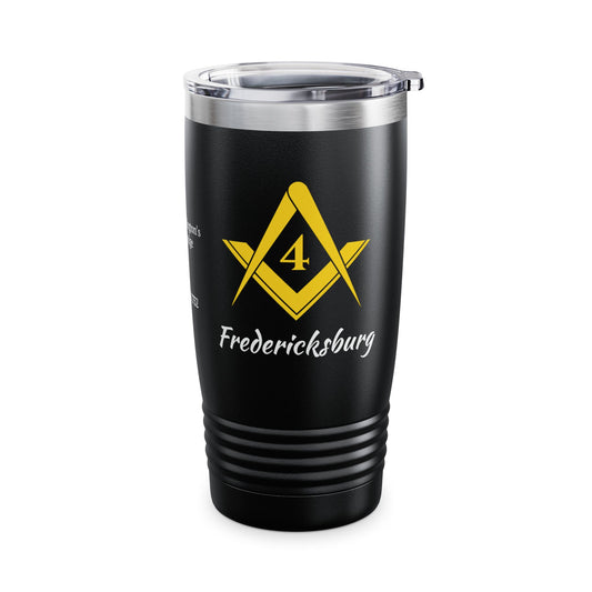 Fredericksburg Ringneck Tumbler - 20oz Masonic Travel Mug