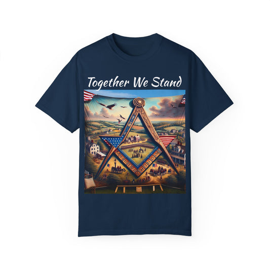 Patriotic Garment- T-Shirt - "Together We Stand" Design