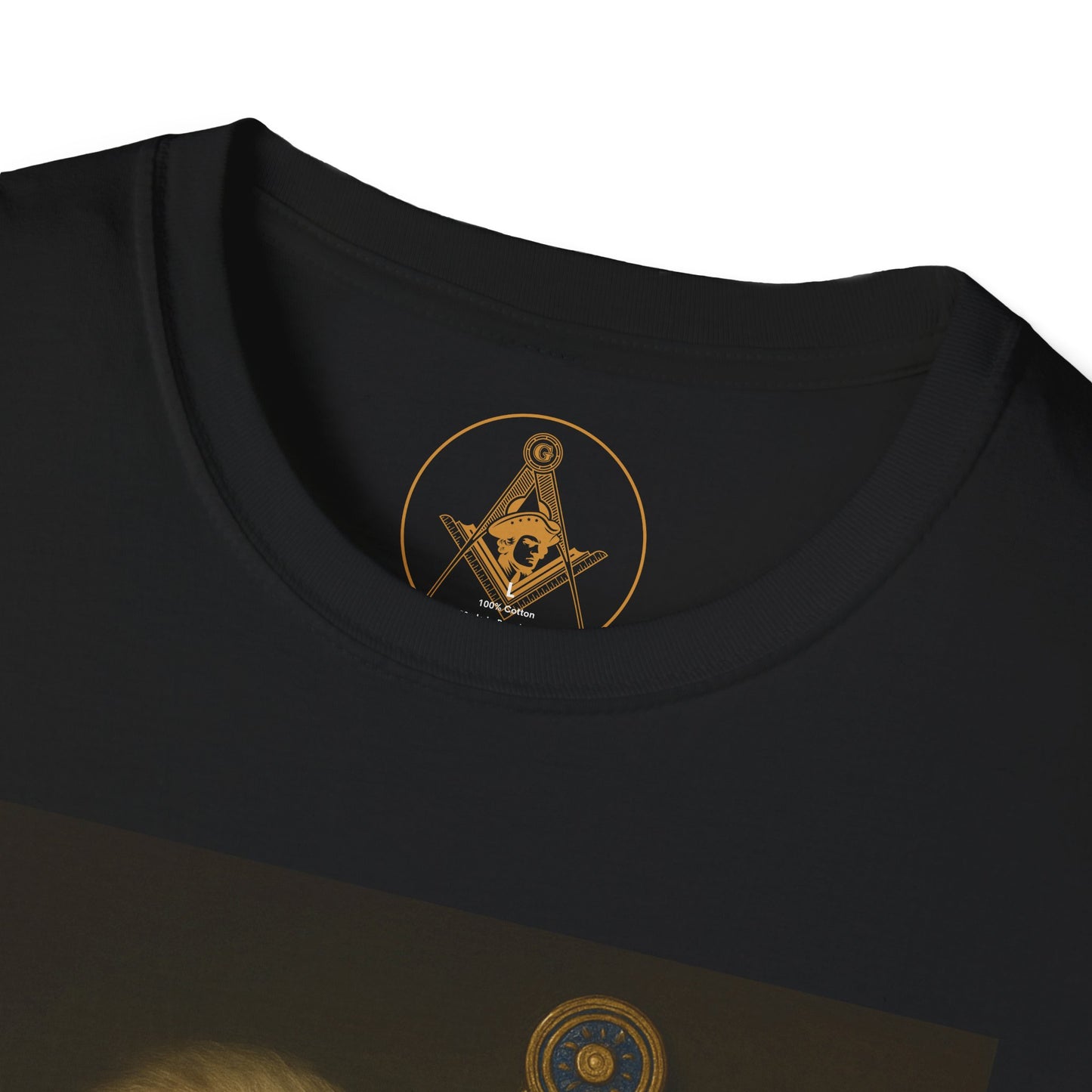 James Monroe Masonic Unisex T-Shirt | Masonic Apparel, Gift for Freemasons, Classic Graphic Tee, Unique Masonic Shirt, Lodge Meeting Wear