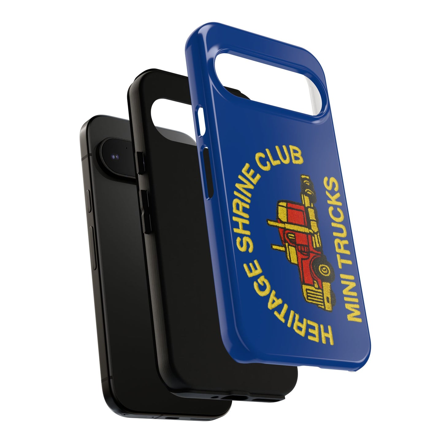 Heritage Shrine Club Mini Trucks Phone Case, Tough Phone Cover, Heritage Shrine Club Gift, Retro Truck Accessories, Car Enthusiast Case
