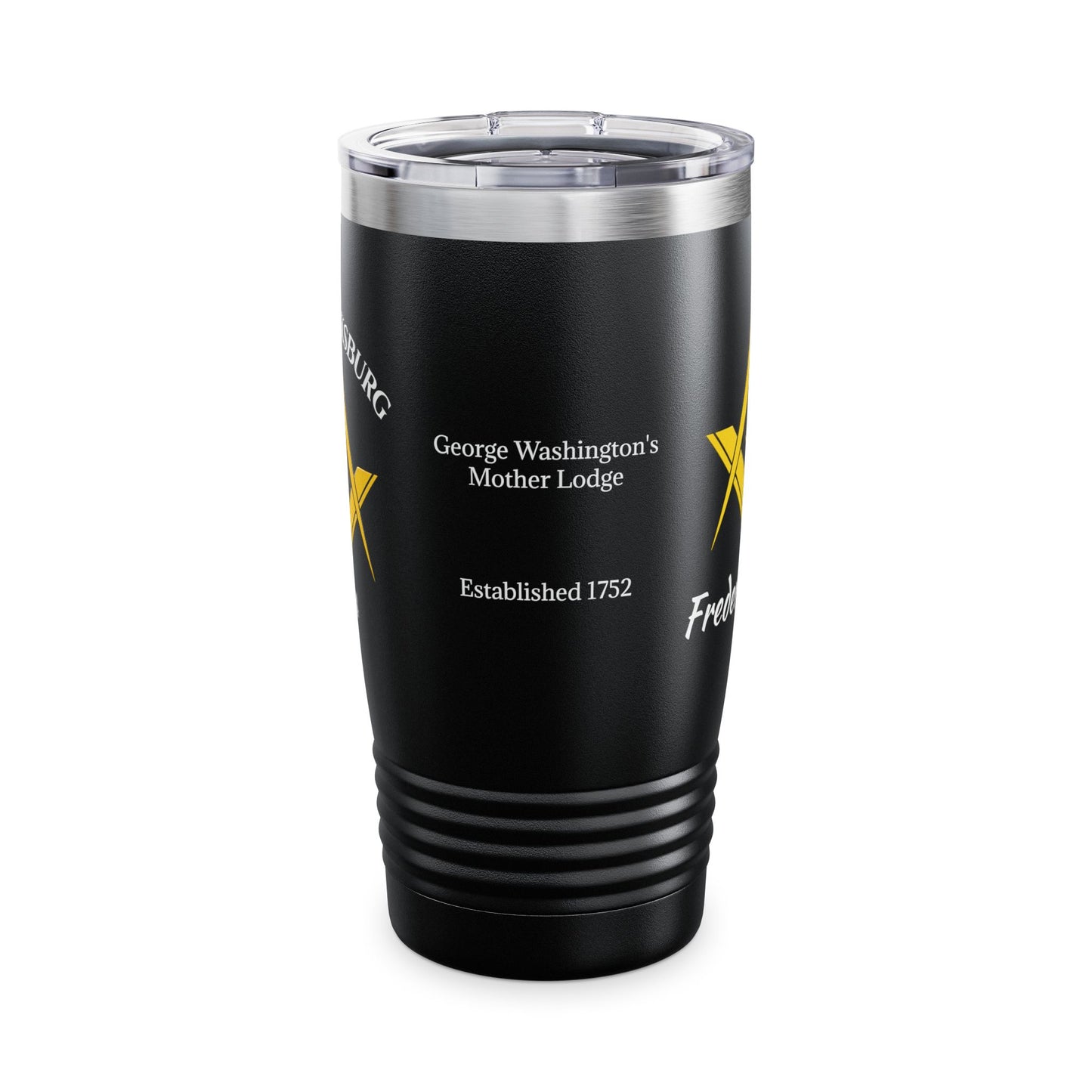 Fredericksburg Ringneck Tumbler - 20oz Masonic Travel Mug