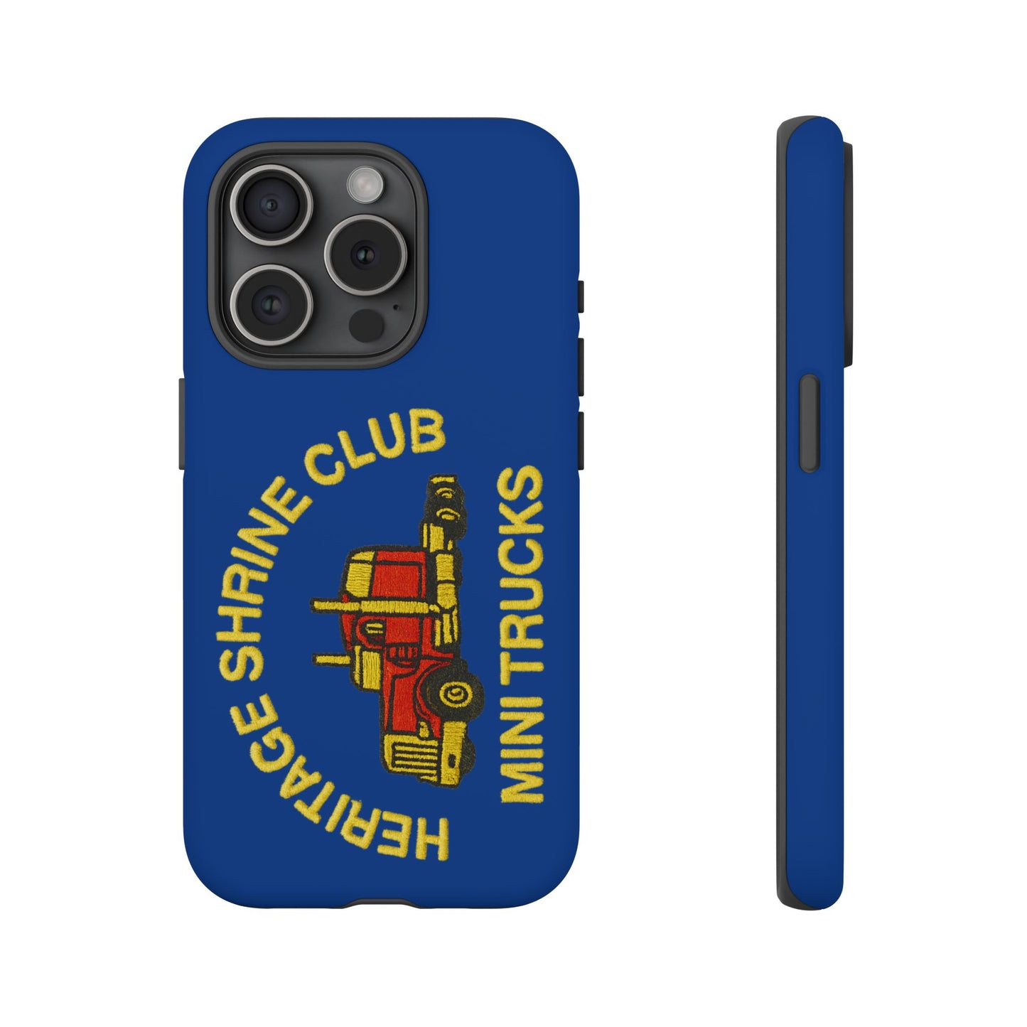 Heritage Shrine Club Mini Trucks Phone Case, Tough Phone Cover, Heritage Shrine Club Gift, Retro Truck Accessories, Car Enthusiast Case