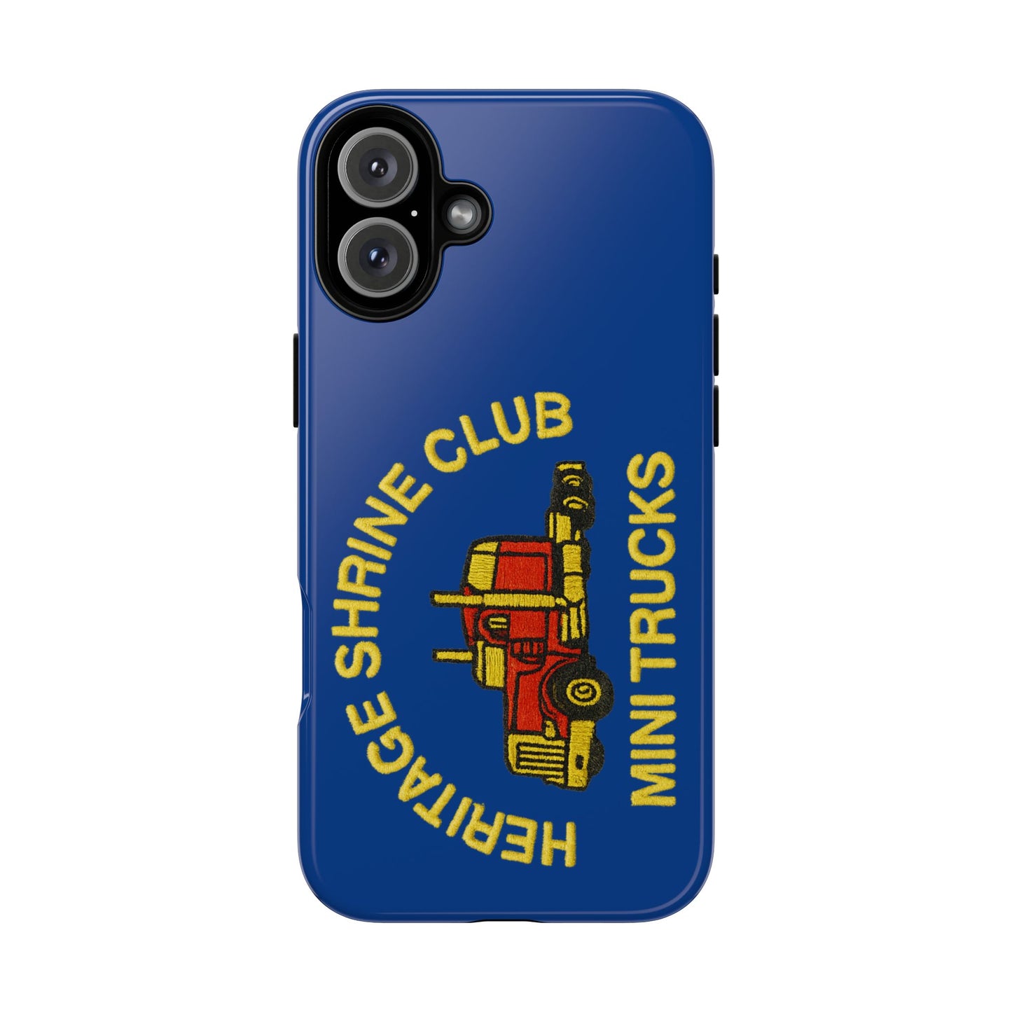 Heritage Shrine Club Mini Trucks Phone Case, Tough Phone Cover, Heritage Shrine Club Gift, Retro Truck Accessories, Car Enthusiast Case