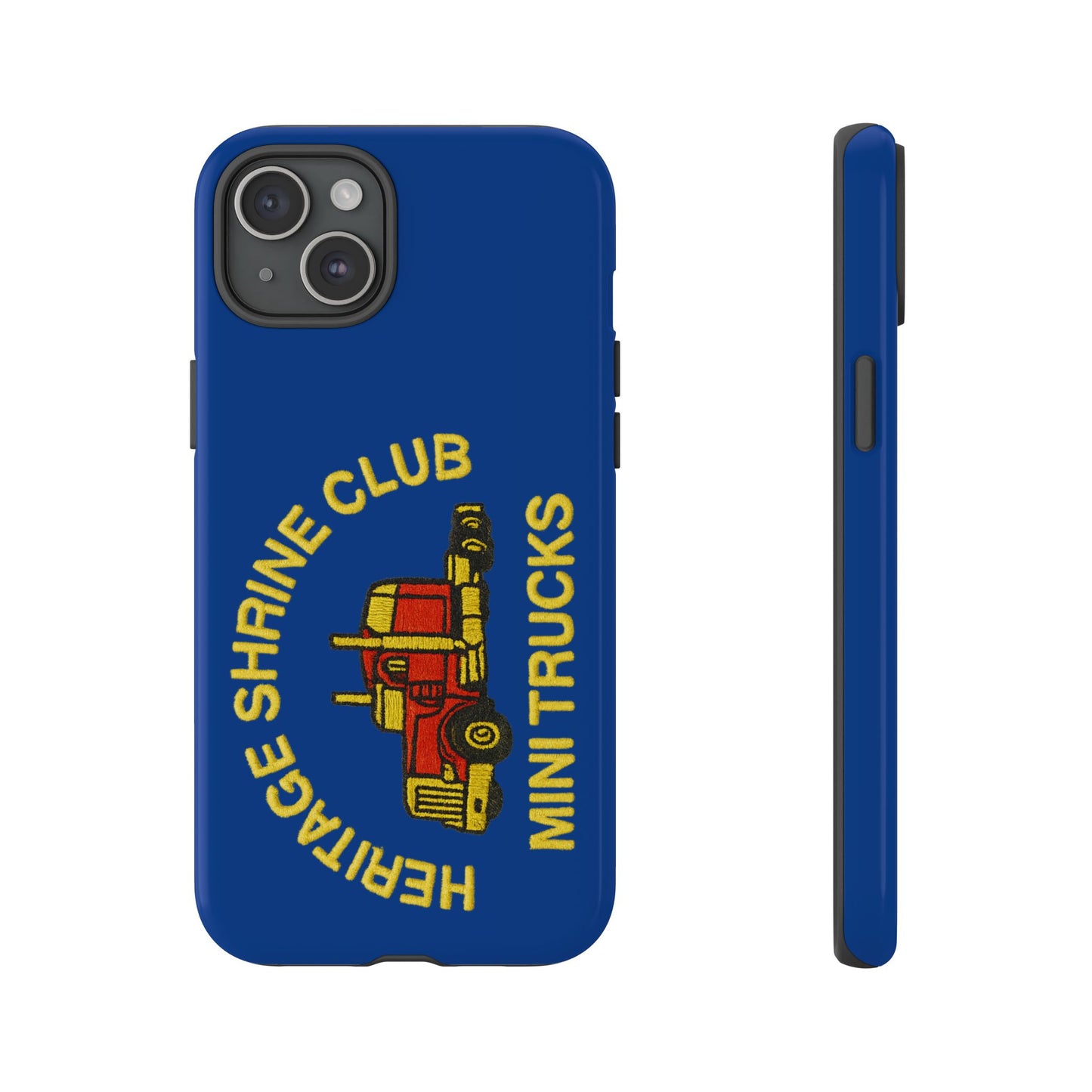 Heritage Shrine Club Mini Trucks Phone Case, Tough Phone Cover, Heritage Shrine Club Gift, Retro Truck Accessories, Car Enthusiast Case