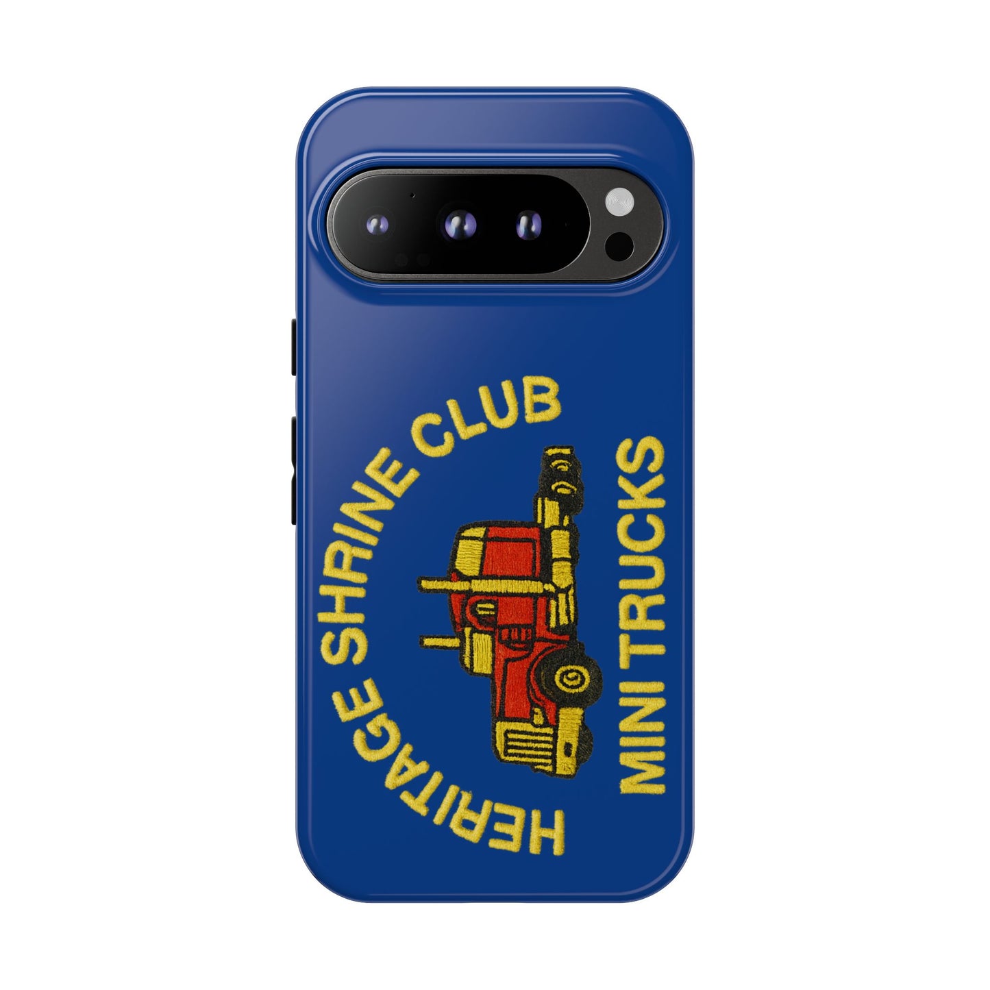 Heritage Shrine Club Mini Trucks Phone Case, Tough Phone Cover, Heritage Shrine Club Gift, Retro Truck Accessories, Car Enthusiast Case