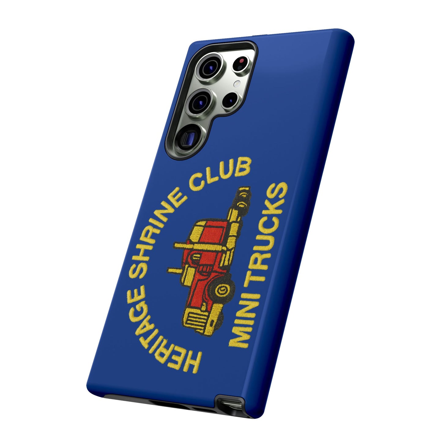 Heritage Shrine Club Mini Trucks Phone Case, Tough Phone Cover, Heritage Shrine Club Gift, Retro Truck Accessories, Car Enthusiast Case