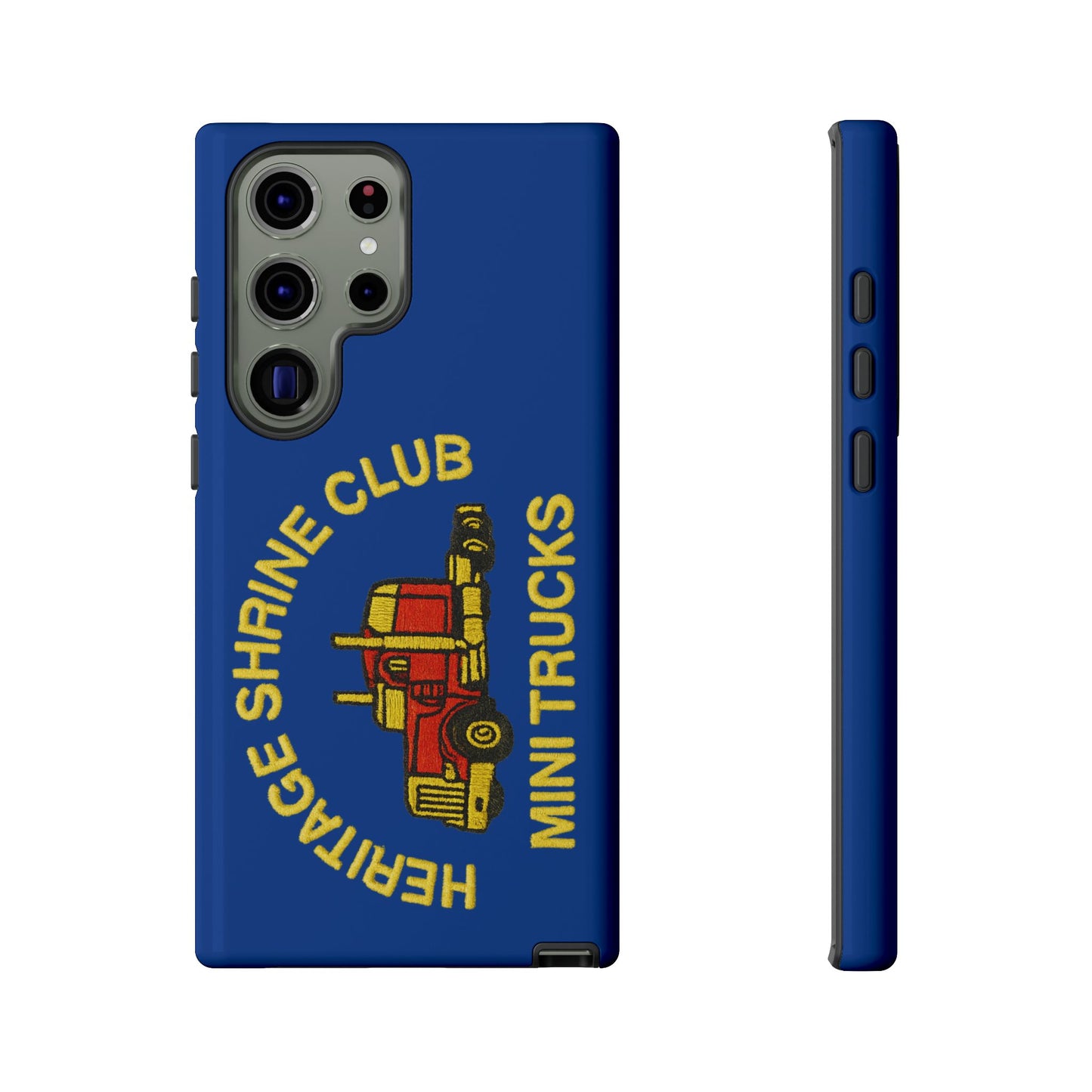 Heritage Shrine Club Mini Trucks Phone Case, Tough Phone Cover, Heritage Shrine Club Gift, Retro Truck Accessories, Car Enthusiast Case
