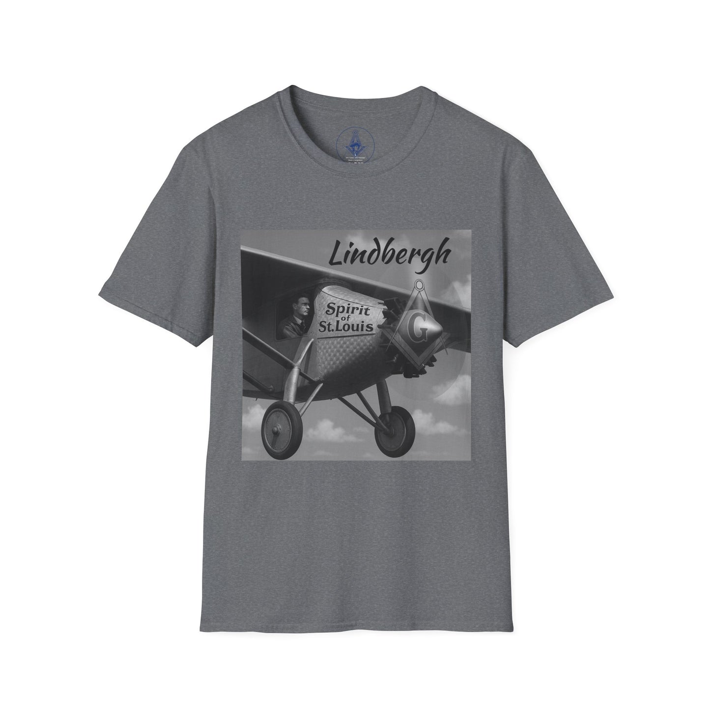 Vintage Airplane Graphic T-Shirt, Retro Pilot Tee, Unisex Aviation Shirt, Gift for Aviation Enthusiasts, Spirit of St. Louis Merch