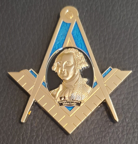 George Washington Lodge Coin – Fredericksburg Lodge No. 4 (Est. 1752)
