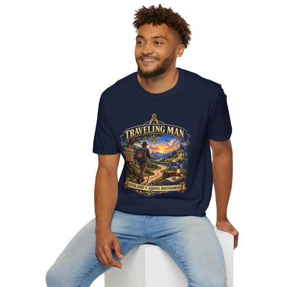Traveling Man – Masonic T-Shirt