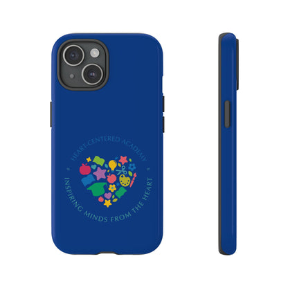 Heart Center Academy Tough Cases: Inspiring Minds Phone Case, Teacher Gift, School Supplies, Everyday Use, Back to School, Unique Phone Accessories