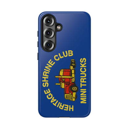 Heritage Shrine Club Mini Trucks Phone Case, Tough Phone Cover, Heritage Shrine Club Gift, Retro Truck Accessories, Car Enthusiast Case