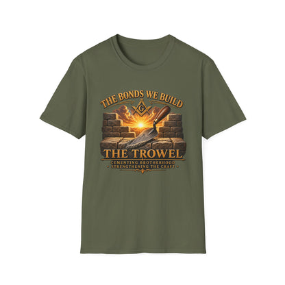 The Bonds We Build – The Trowel Masonic T-Shirt