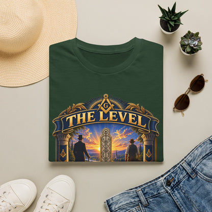 Stand as Equals – The Level Masonic T-Shirt