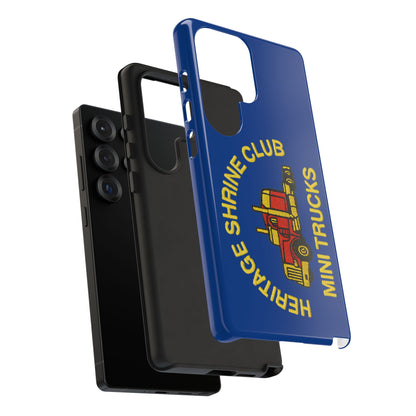 Heritage Shrine Club Mini Trucks Phone Case, Tough Phone Cover, Heritage Shrine Club Gift, Retro Truck Accessories, Car Enthusiast Case
