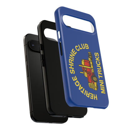 Heritage Shrine Club Mini Trucks Phone Case, Tough Phone Cover, Heritage Shrine Club Gift, Retro Truck Accessories, Car Enthusiast Case