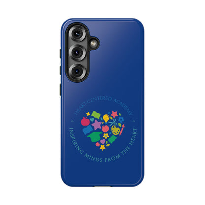 Heart Center Academy Tough Cases: Inspiring Minds Phone Case, Teacher Gift, School Supplies, Everyday Use, Back to School, Unique Phone Accessories