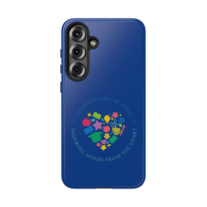Heart Center Academy Tough Cases: Inspiring Minds Phone Case, Teacher Gift, School Supplies, Everyday Use, Back to School, Unique Phone Accessories
