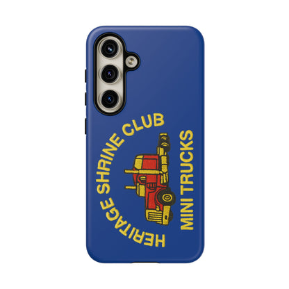 Heritage Shrine Club Mini Trucks Phone Case, Tough Phone Cover, Heritage Shrine Club Gift, Retro Truck Accessories, Car Enthusiast Case
