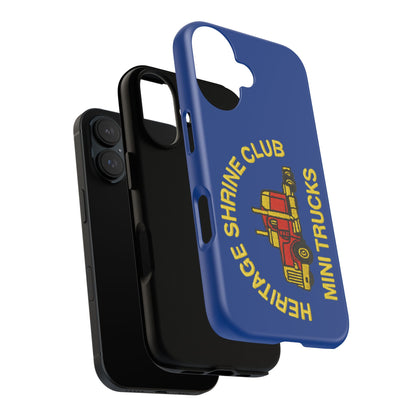Heritage Shrine Club Mini Trucks Phone Case, Tough Phone Cover, Heritage Shrine Club Gift, Retro Truck Accessories, Car Enthusiast Case