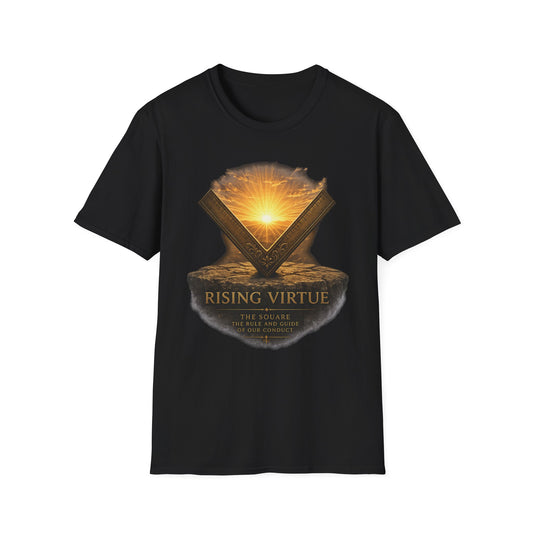 Rising Virtue – The Square Masonic T-Shirt