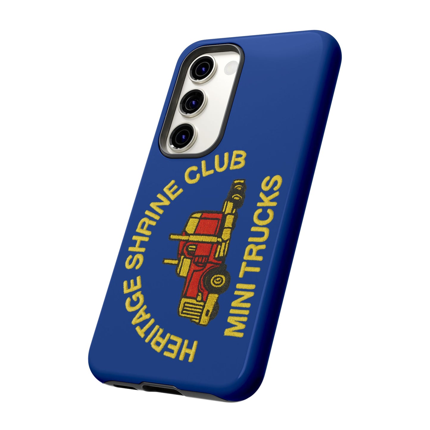 Heritage Shrine Club Mini Trucks Phone Case, Tough Phone Cover, Heritage Shrine Club Gift, Retro Truck Accessories, Car Enthusiast Case