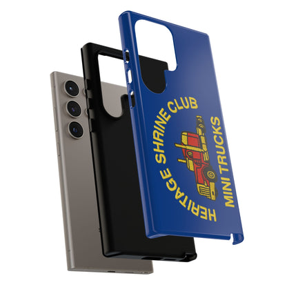 Heritage Shrine Club Mini Trucks Phone Case, Tough Phone Cover, Heritage Shrine Club Gift, Retro Truck Accessories, Car Enthusiast Case